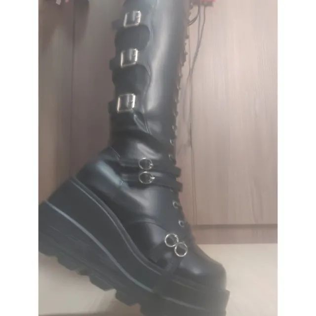 Bota gótica plataforma - Foto 5