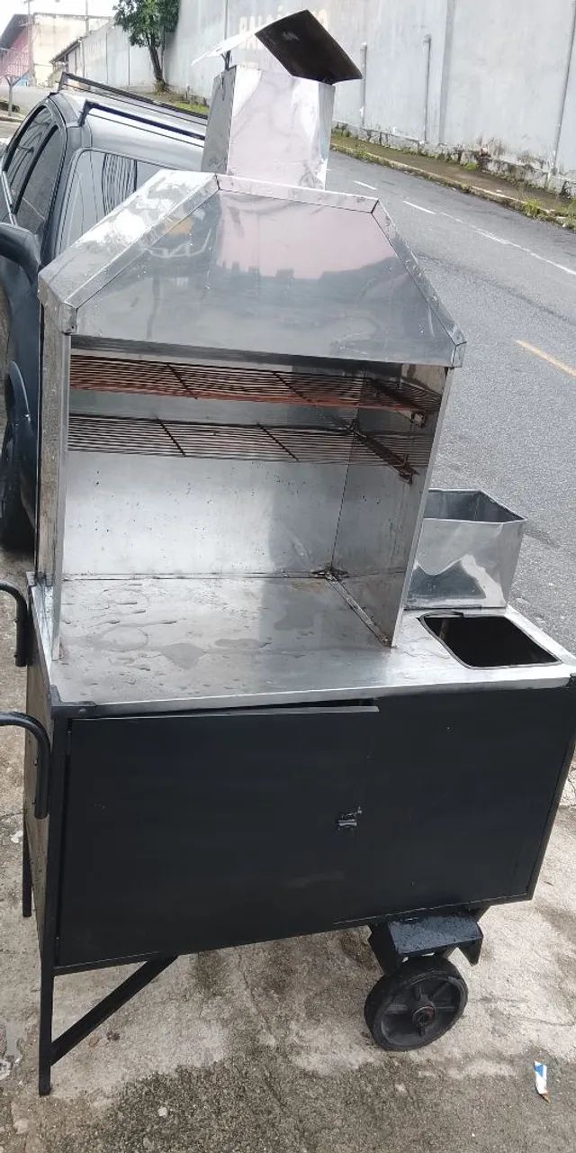 Carrocinha de churrasco 