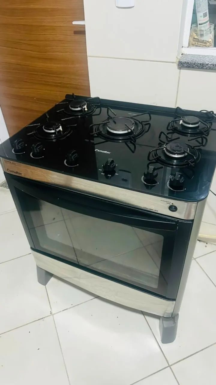 FOGÃO ESMALTEC 5 BOCAS