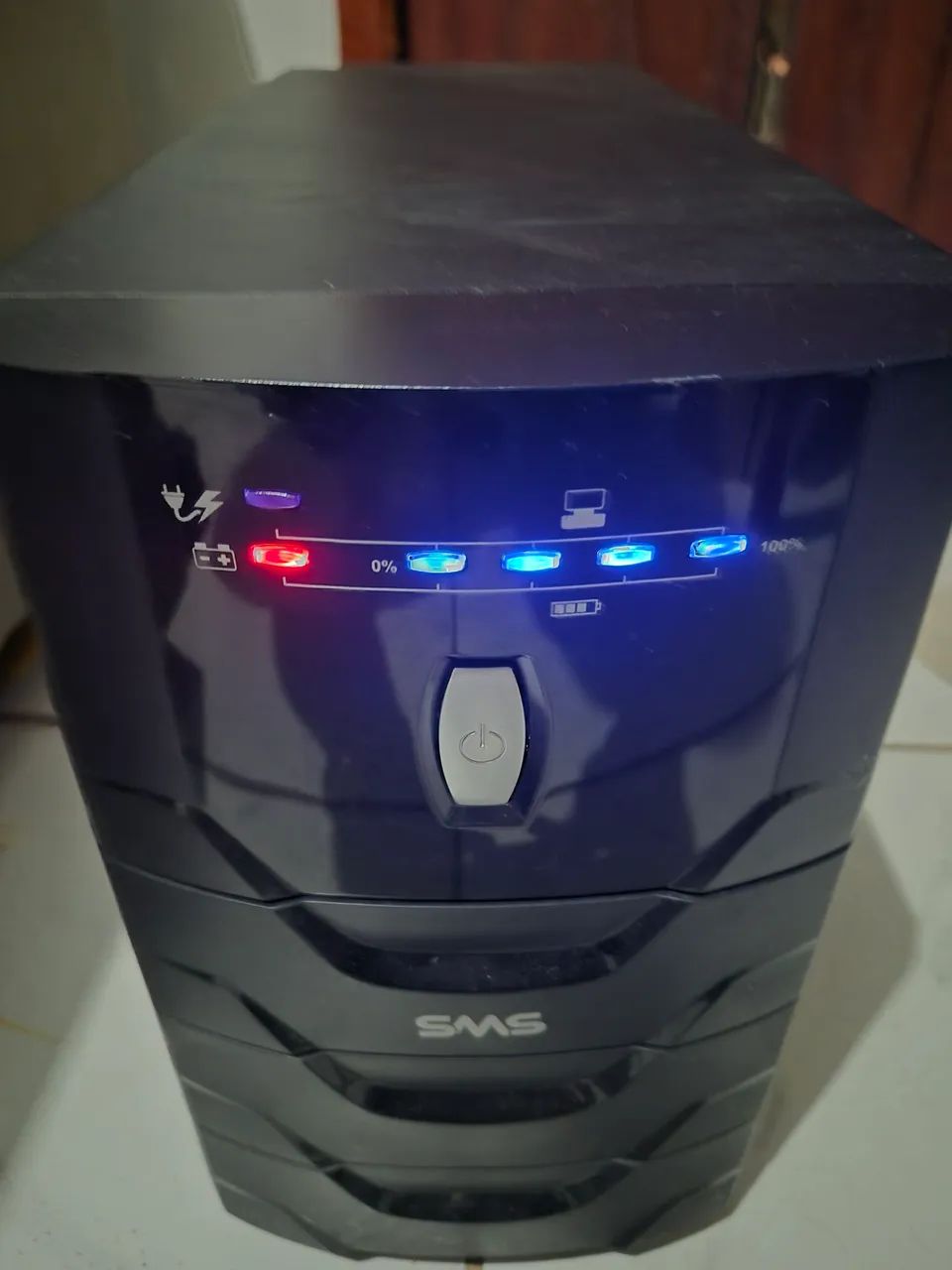 No-break SMS POWER VISION 2200VA Bivolt, saida 115V. - Foto 2