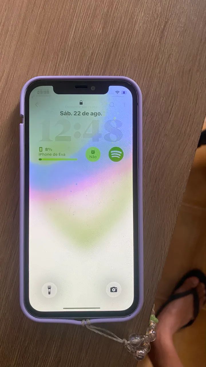 iPhone 12 mancha na tela 128gb - Foto 4