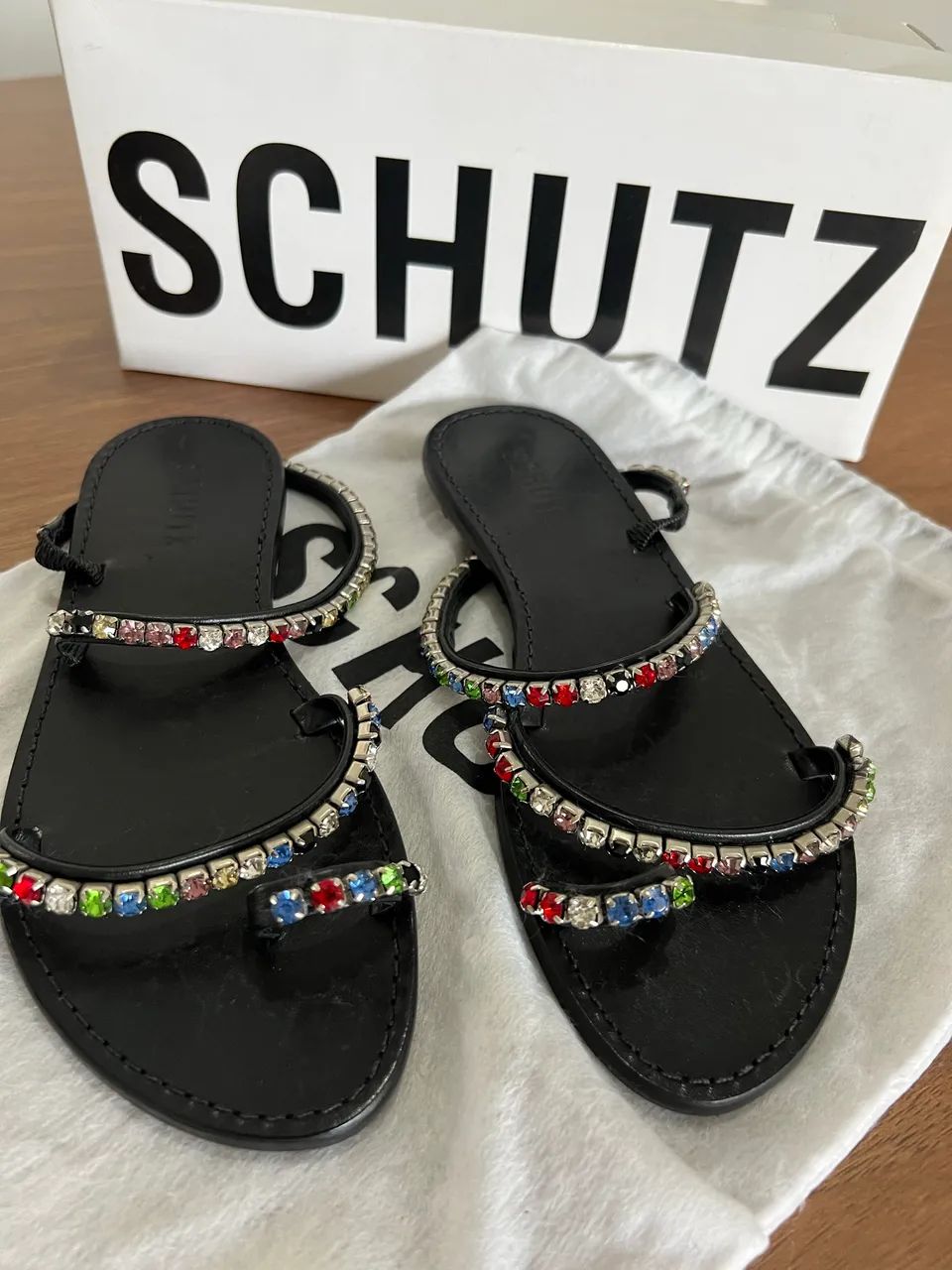 Sandália Rasteira Schutz Original 