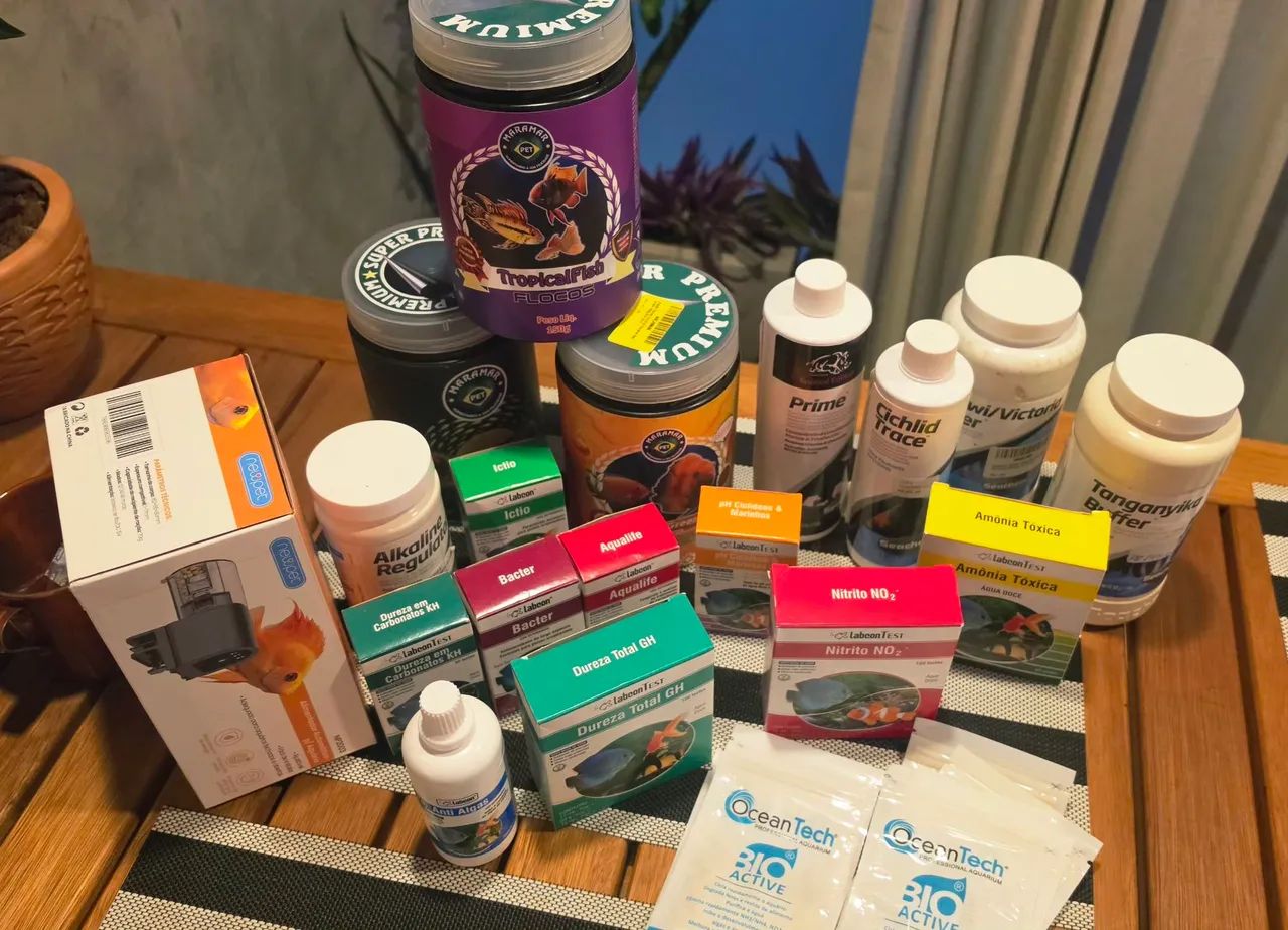 Aquário 200 litros com acessórios e equipamentos. - Foto 2