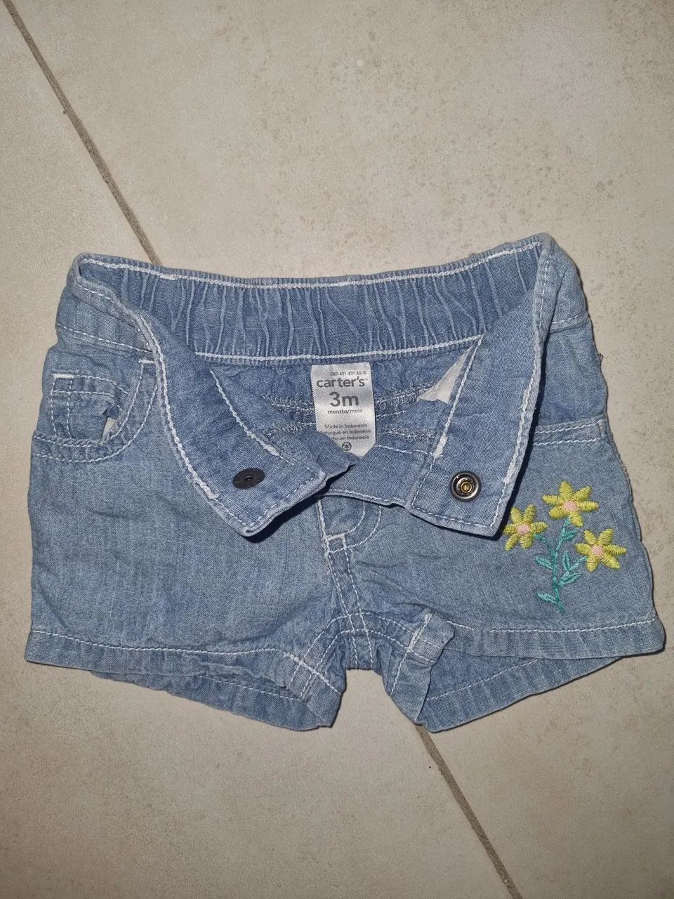 Short jeans Carter's 3M - Foto 3