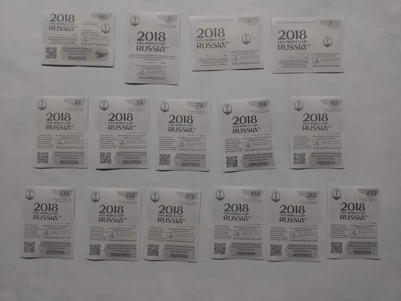 FIGURINHAS COPA 2018 - ED. PANINI - Foto 2