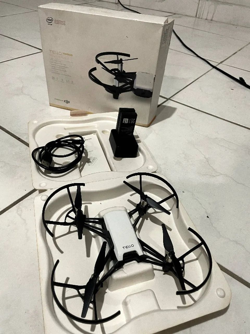 DRONE DJI TELLO SEMI NOVO NA CX - Foto 3