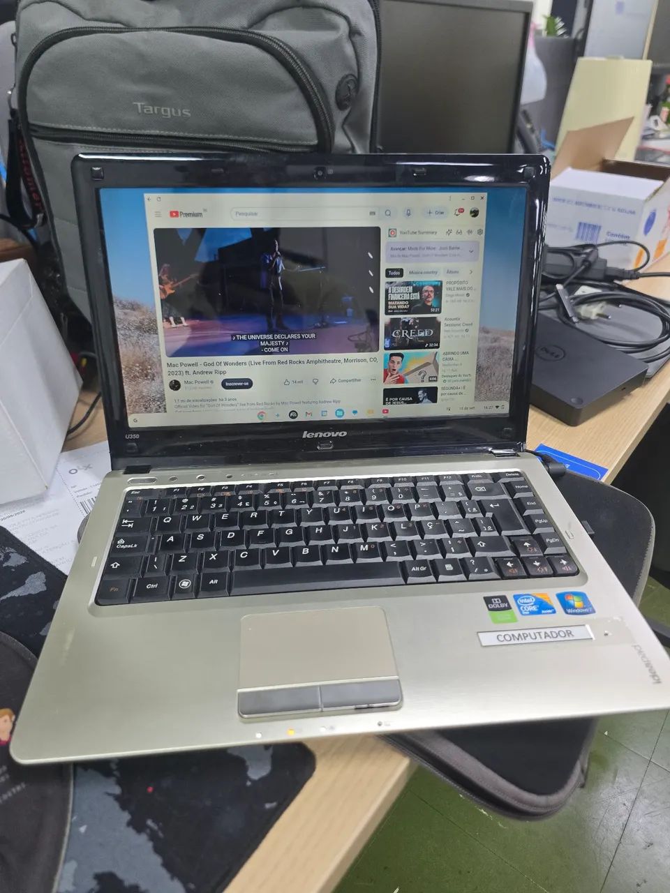 Notebook lenovo ideapad com Chrome OS flex 