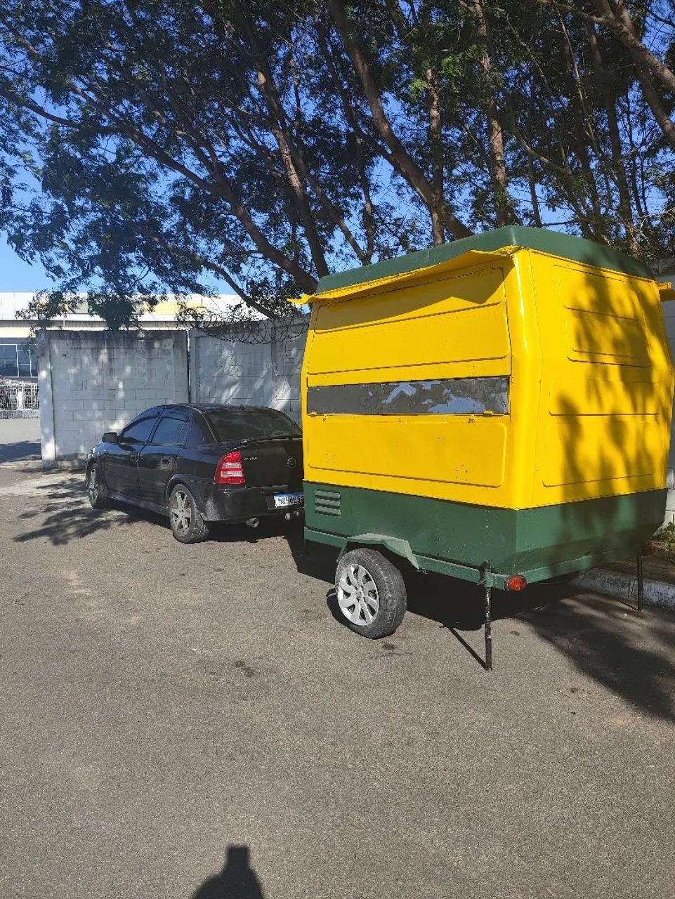Vendo trailer de fibra com pintura nova. - Foto 4