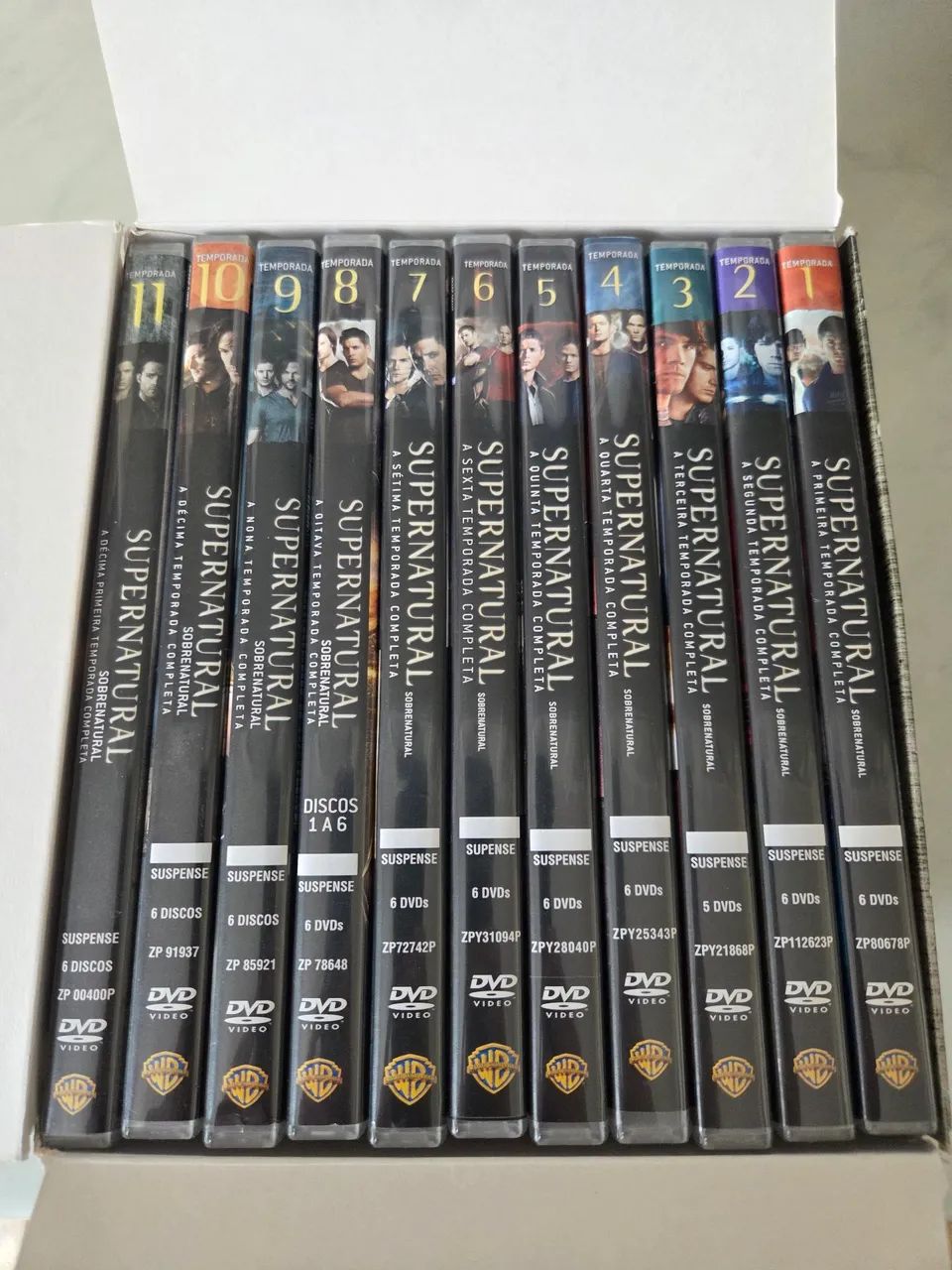 スーパーナチュラルDVD 1st...11th Box DVD Supernatural - 1a. à 11a. Temporada - DVD, Blu-Ray e Vídeo