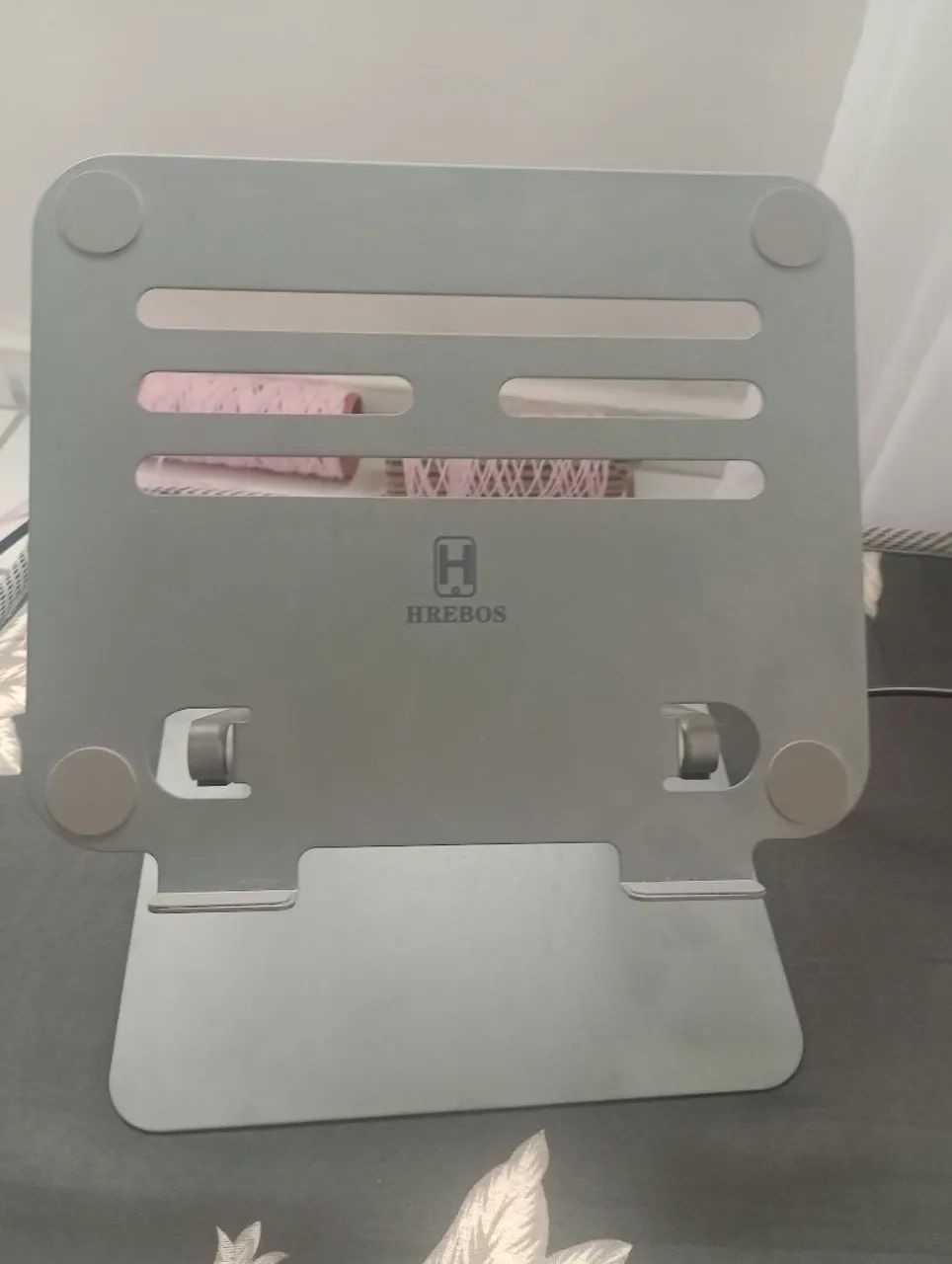 Suporte De Mesa Para Notebook Aero Stand Hrebos Hs-334 - Foto 4