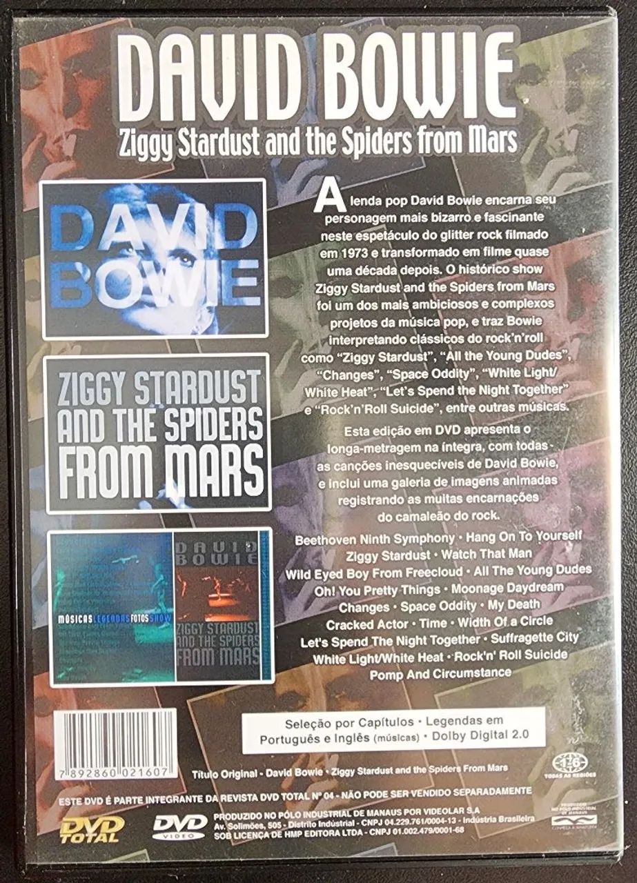 DVD David Bowie, Ziggy Stardust and the Spiders from Mars - Show de 1973 - Foto 2
