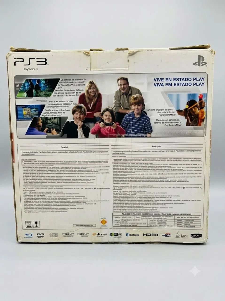 Caixa original para PS3 ,sem berços.modelo 3000 - Foto 2
