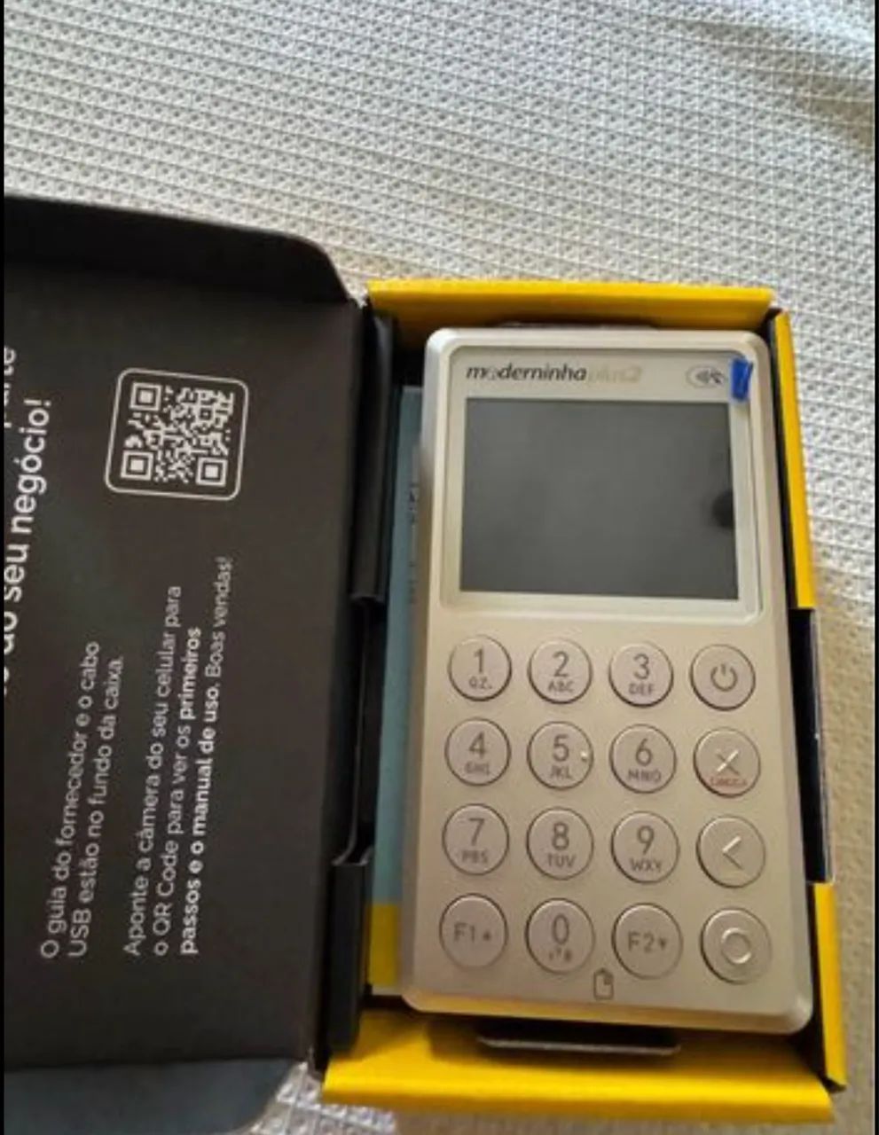 Vende-se maquineta pague seguro zero sem uso