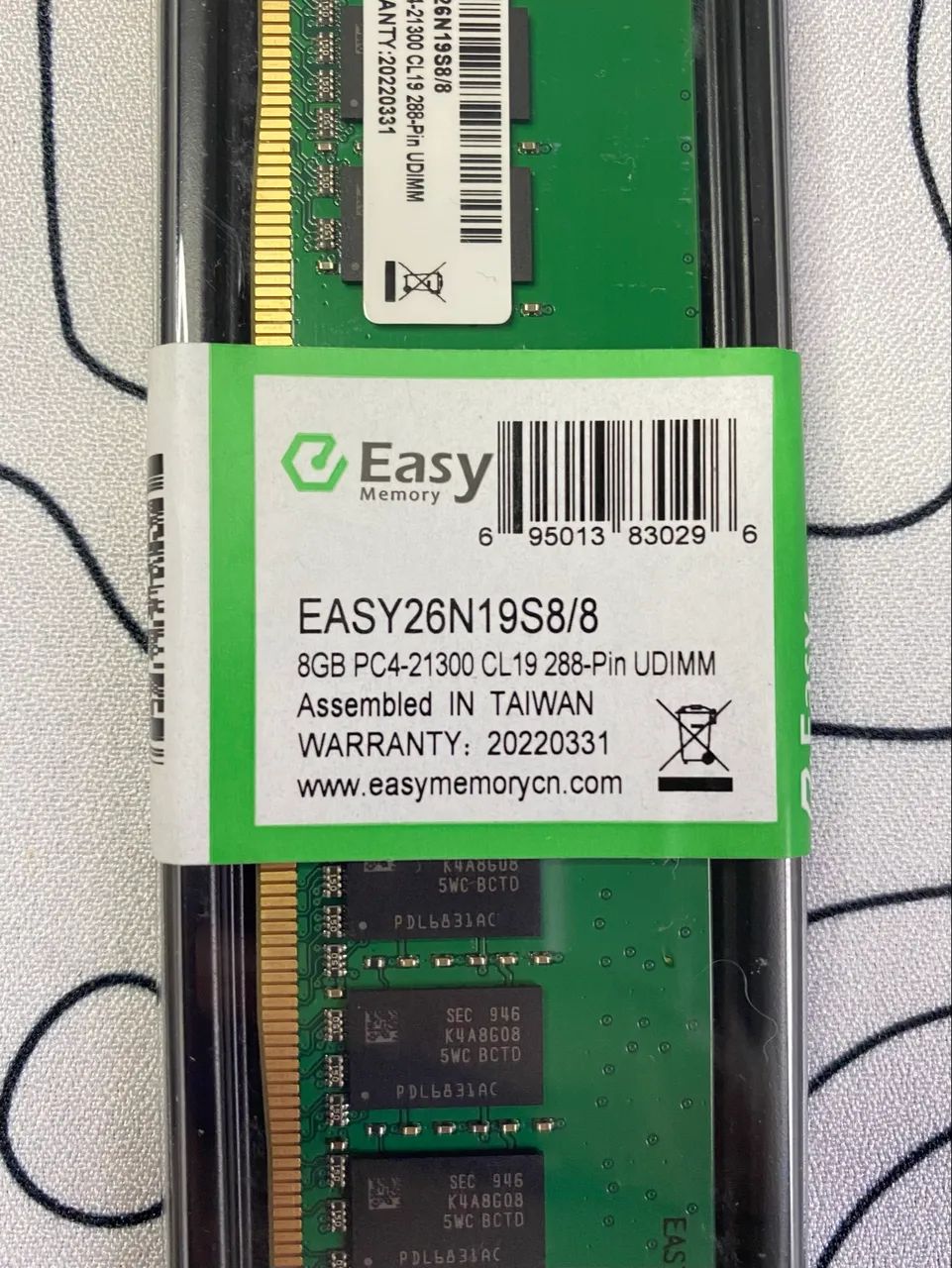 Memória DDR4 8GB 2666MHz PC - Foto 2