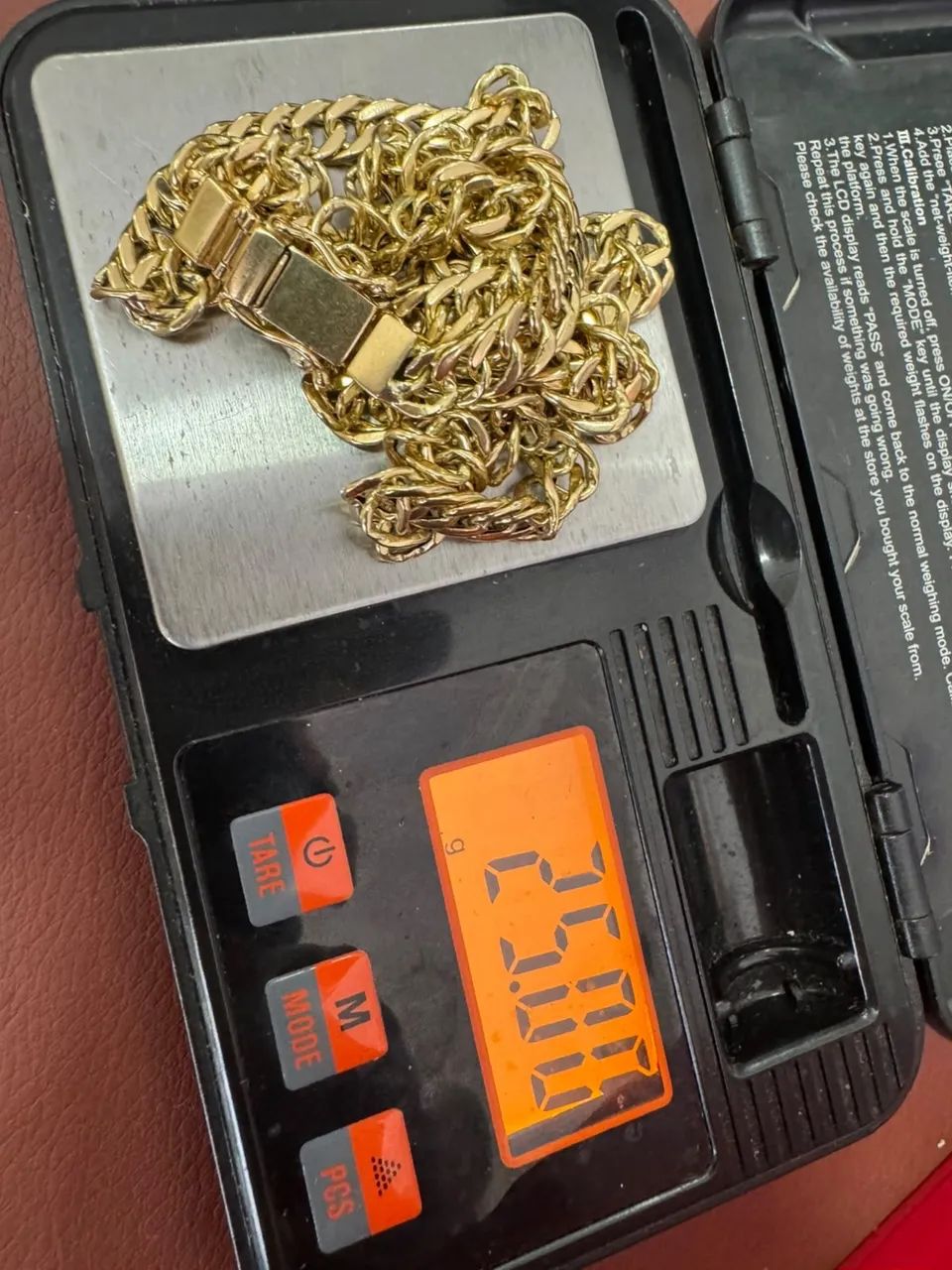 Corrente Groumet de ouro 18k procedência garantia eterna - Foto 4