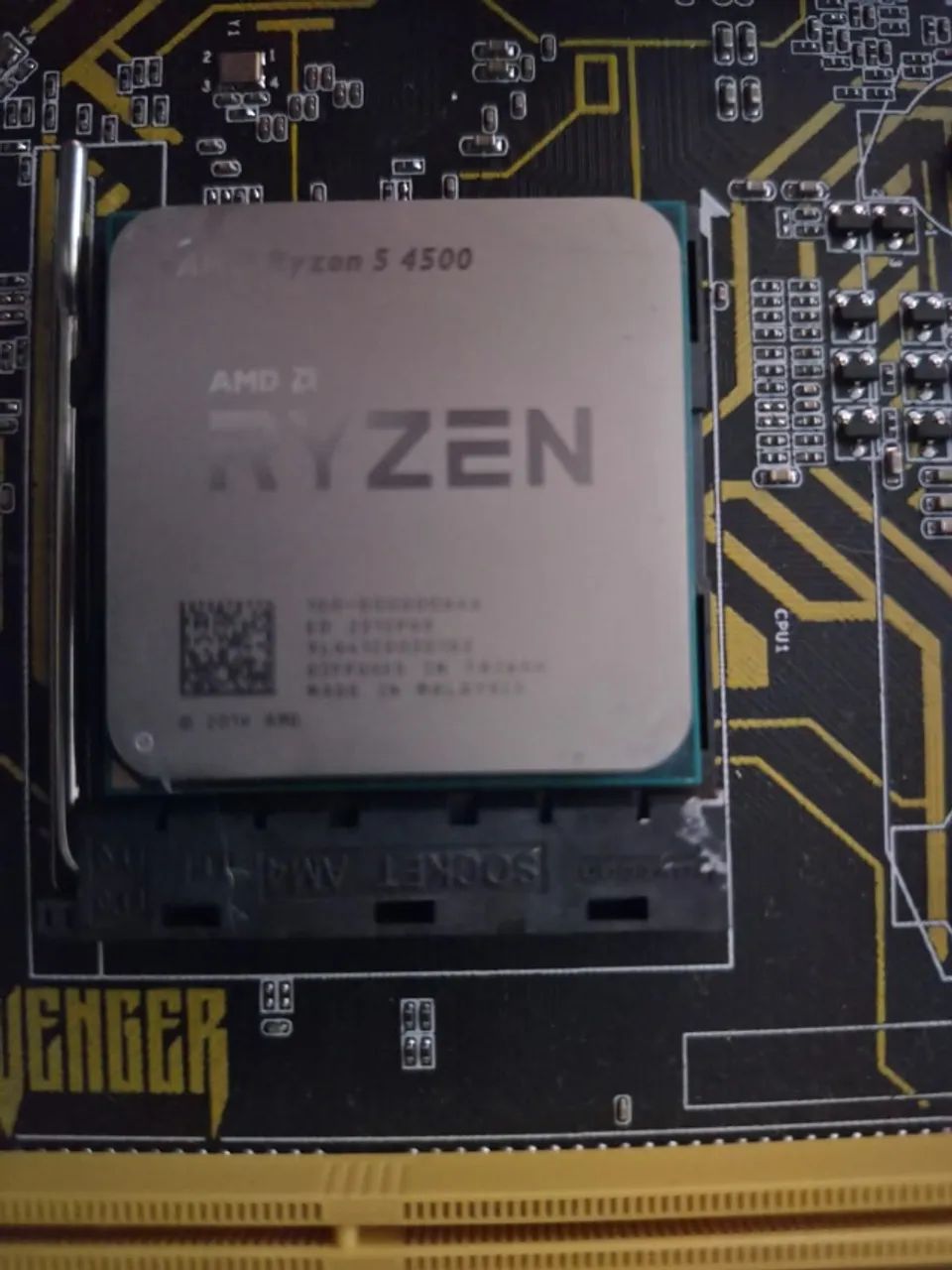 processador amd ryzen 4500 com air cooler - Foto 3
