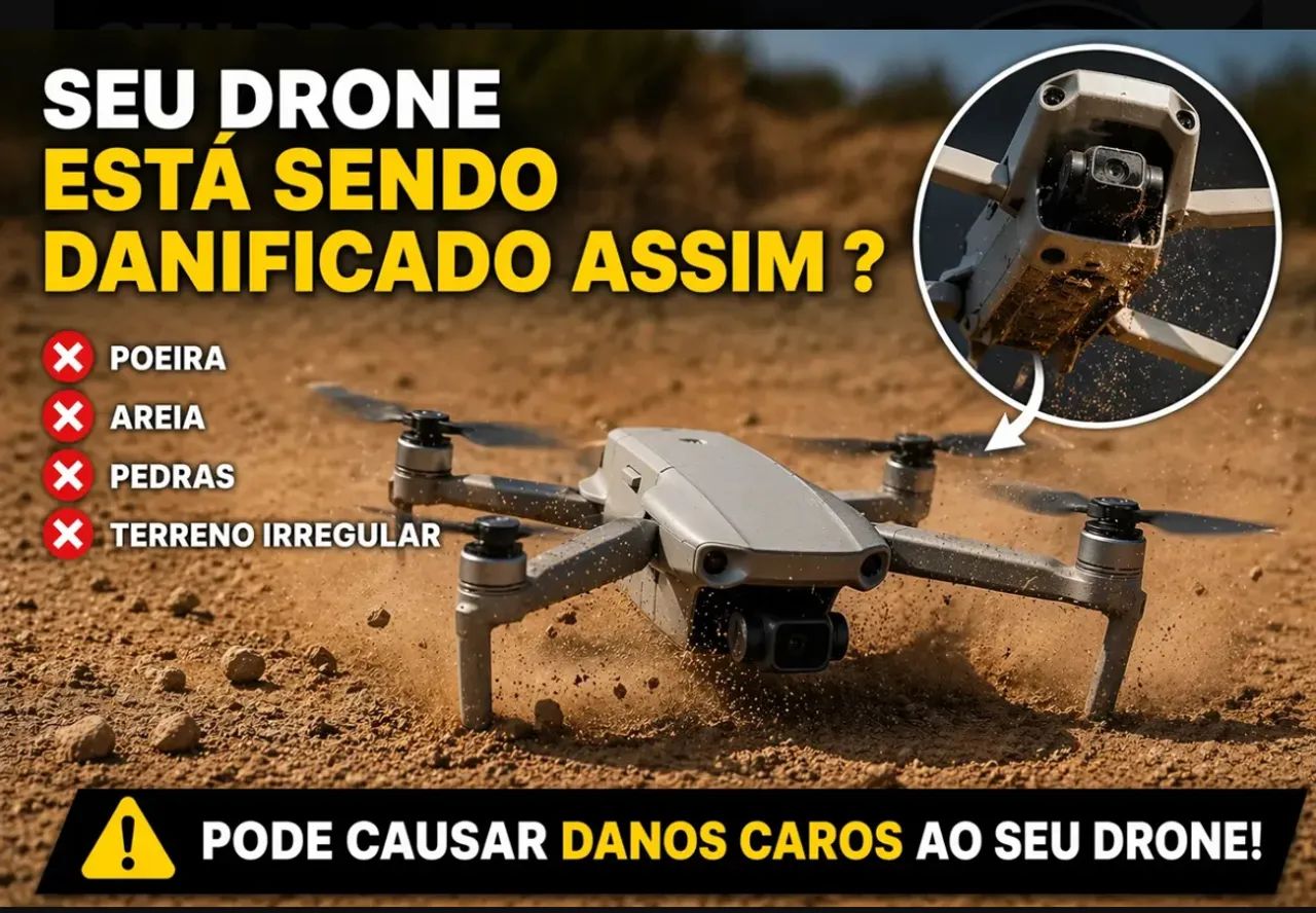 Pista pouso landing pad drone novas  - Foto 5