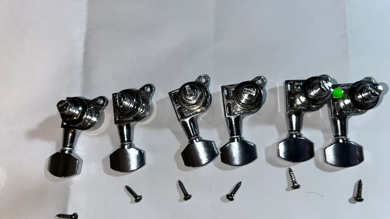Tarraxa Guitarra Gotoh Sg381mg-07-l6 Cr C/ Trava 6 Em Linha