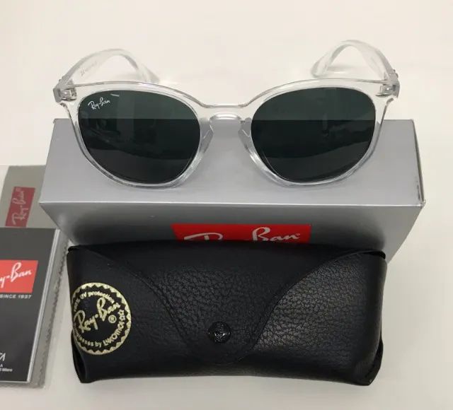 óculos de sol ray bann hexagonal acetato off - Foto 4