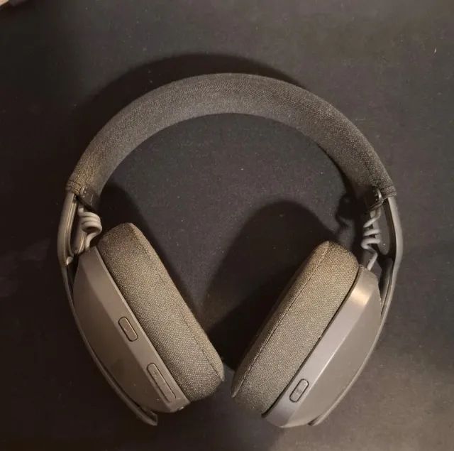 Headset Sem Fio Logitech Zone Vibe 100 - Grafite (Usado) - Foto 3