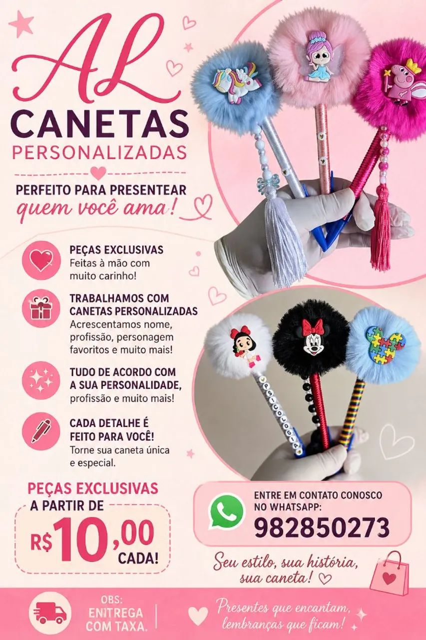 Canetas personalizadas: zap: * - Foto 2