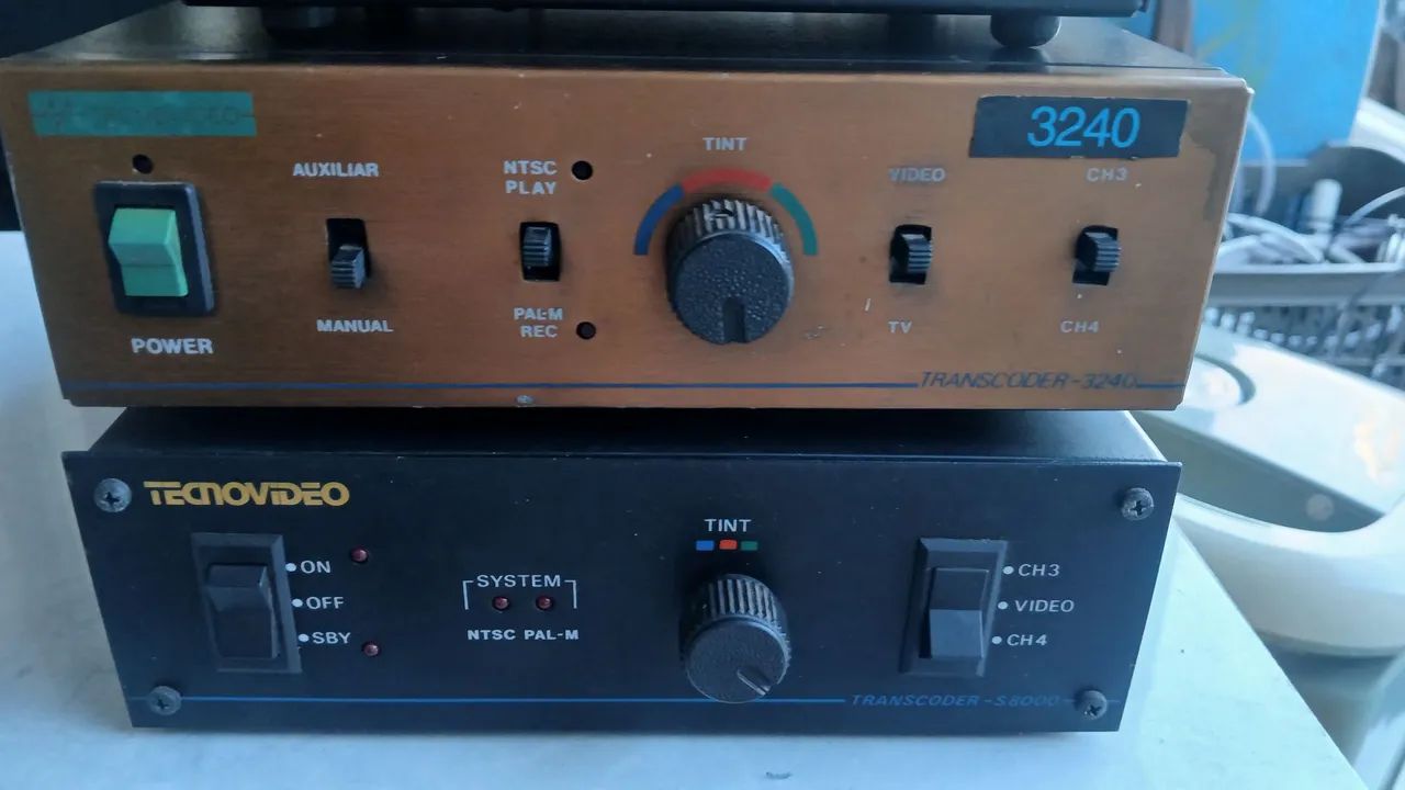 Transcoder Tecnovideo 3240 (desapego as 3 pecas)  - Foto 2