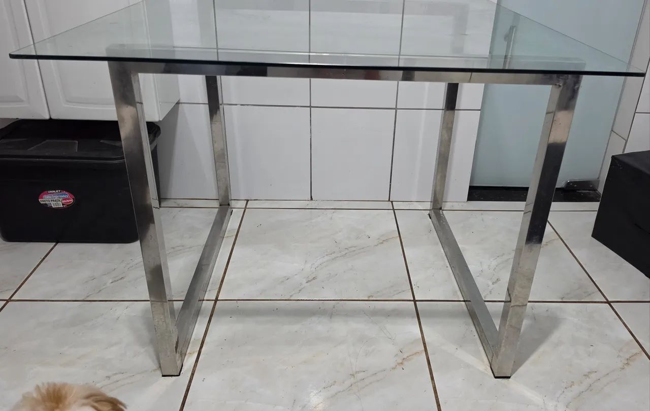 VENDO MESA DE VIDRO