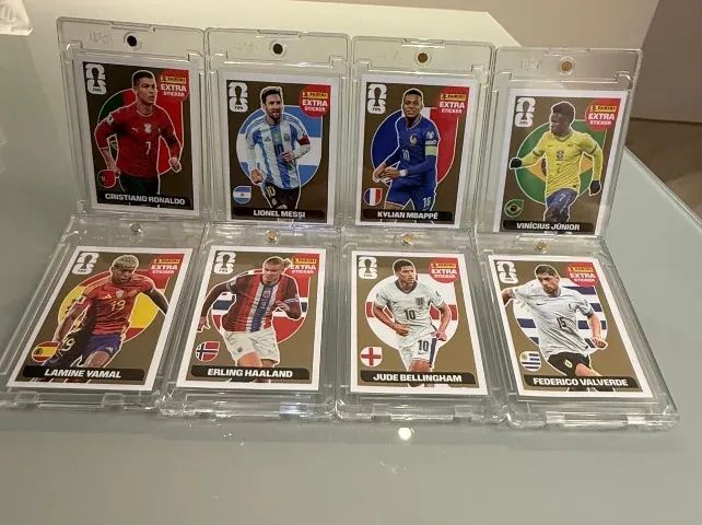 80 Legends ORIGINAIS Copa 2026 Panini - Coleção Completa - Foto 2