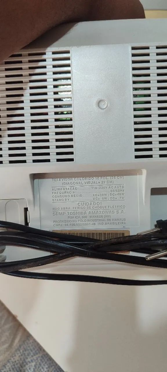 Tv semp 1030 com rádio FM  - Foto 4