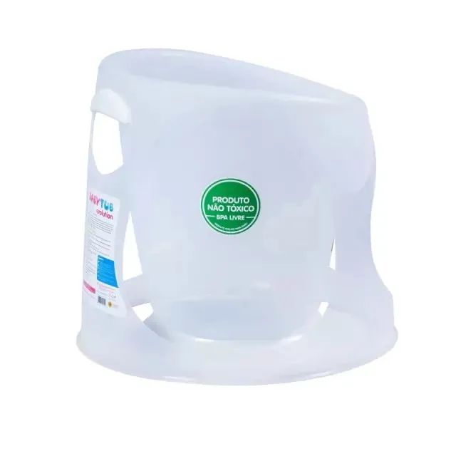 BANHEIRA BABYTUB EVOLUTION TRANSPARENTE - 0 Á 8 MESES - Foto 3