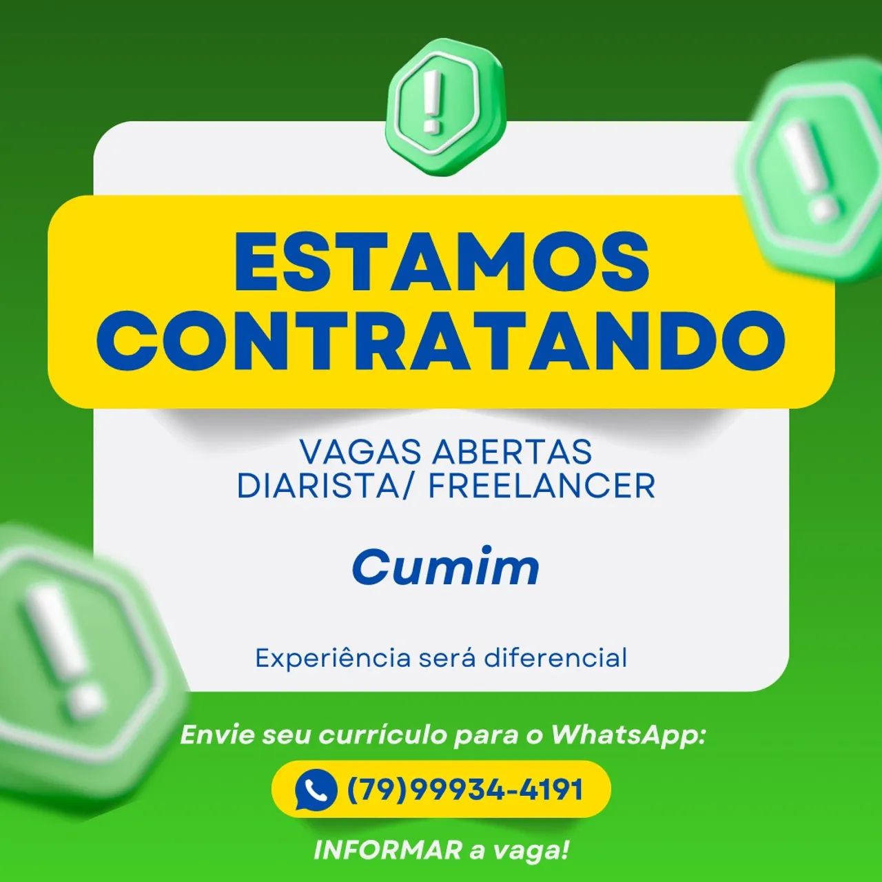 Diarista CUMIM