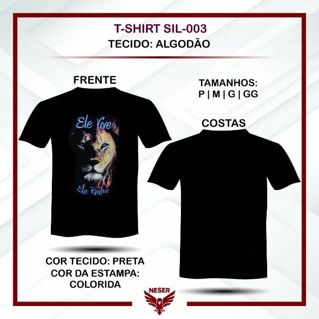 CAMISA PERSONALIZADA EVANGÉLICA - Foto 3