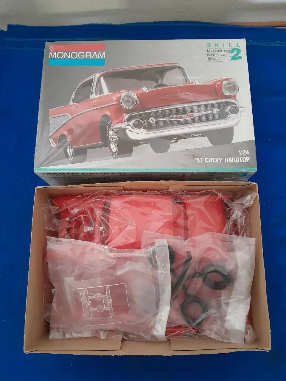 Plastimodelismo Monogram - "Chevy Belair 57" - Foto 2