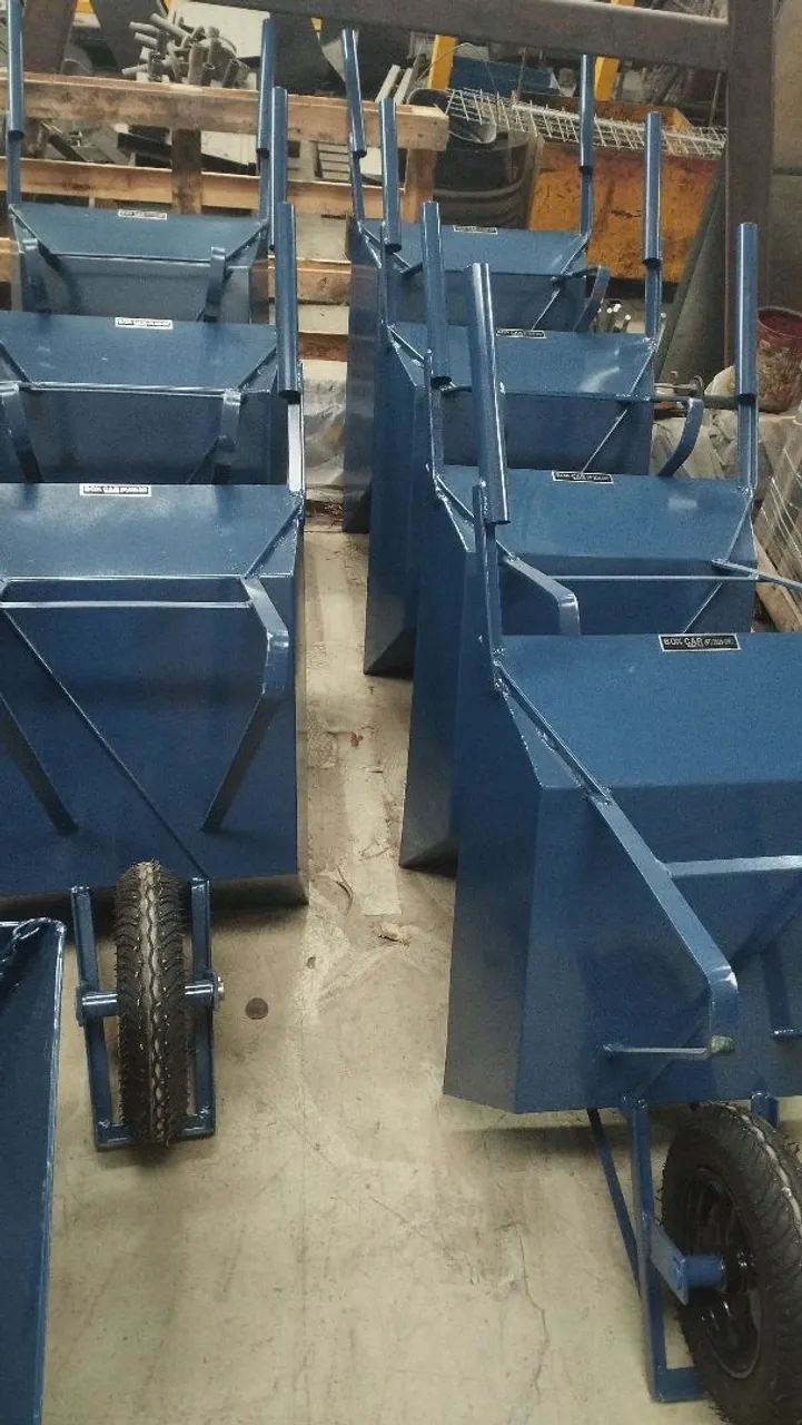 CARRINHO DE MAO 70L (RODA PRETA) - Foto 3