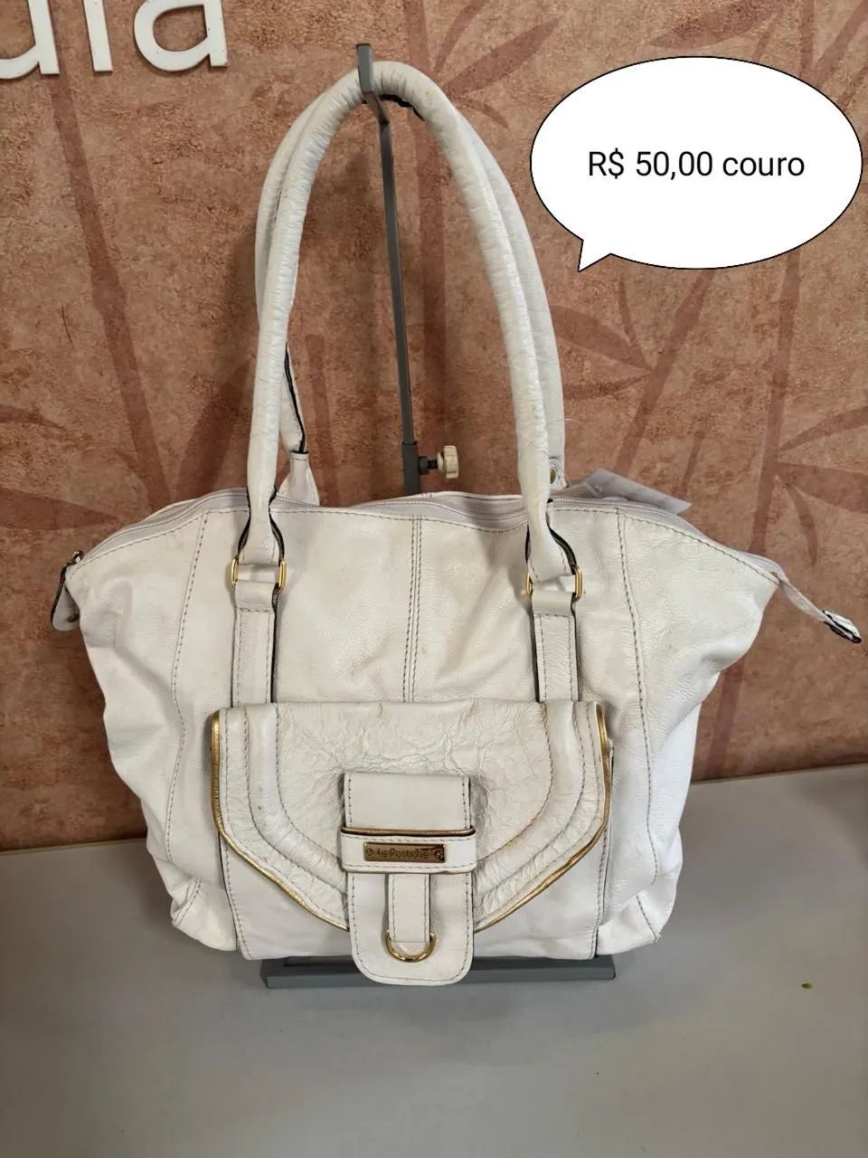 Bolsas de couro legítimo com avaria  - Foto 3