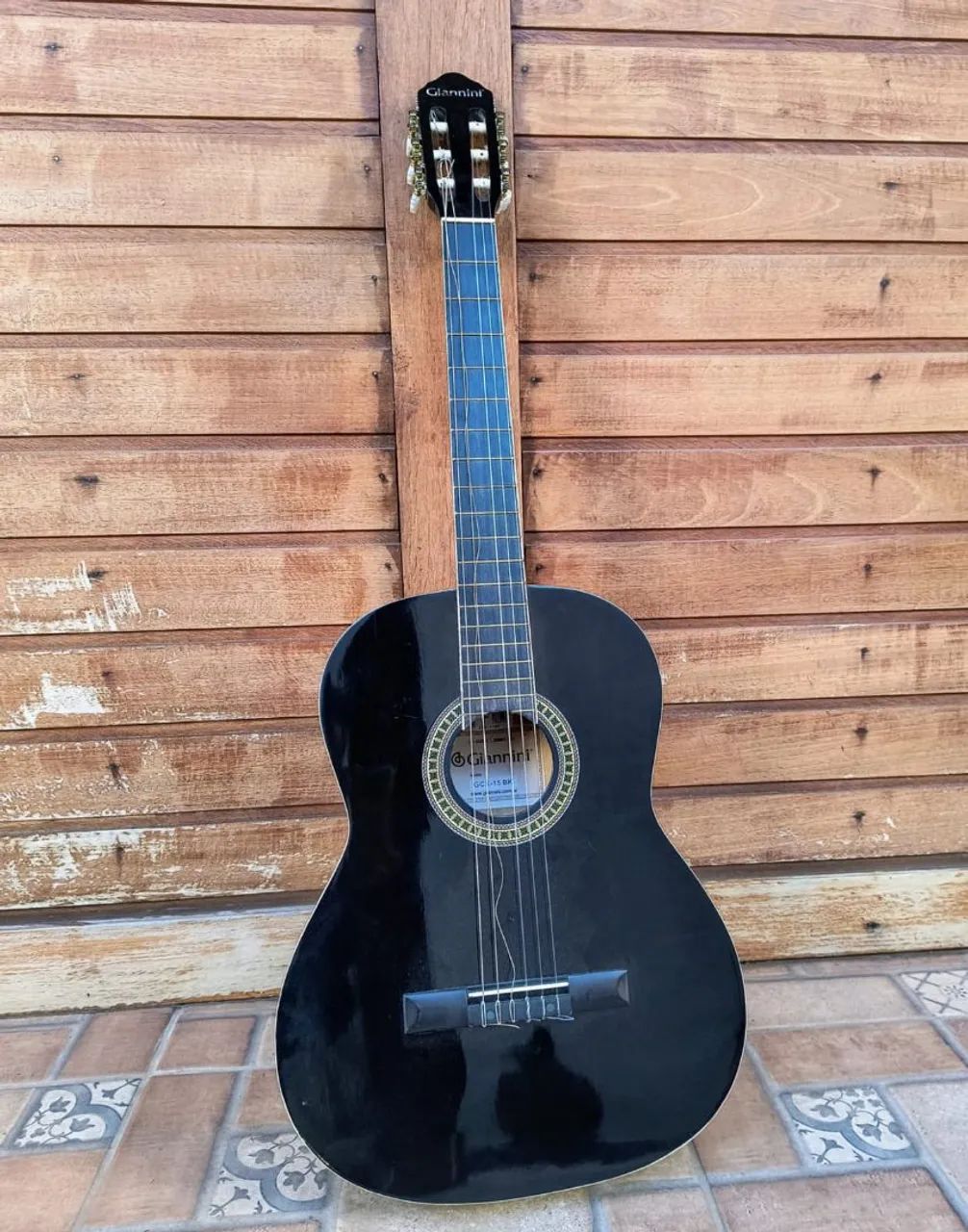 Violão Giannini Clássico preto completo  - Foto 5