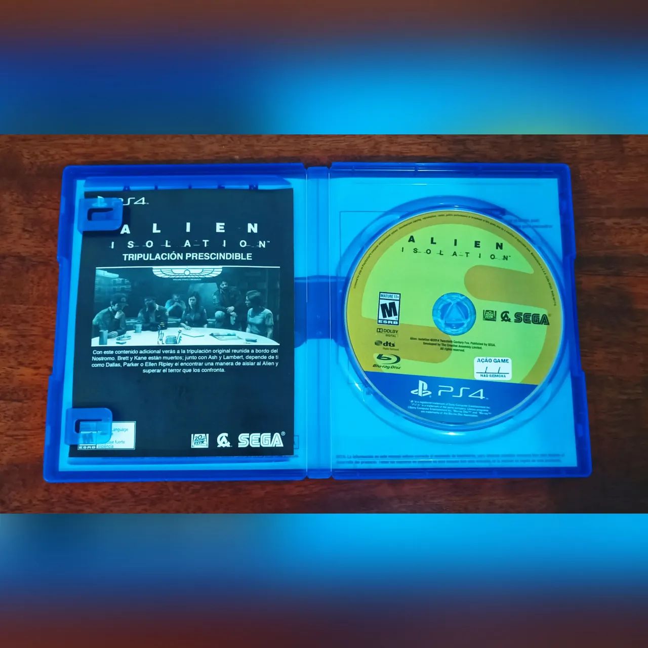 Vendo Jogo PS4 - Alien Isolation  - Foto 2