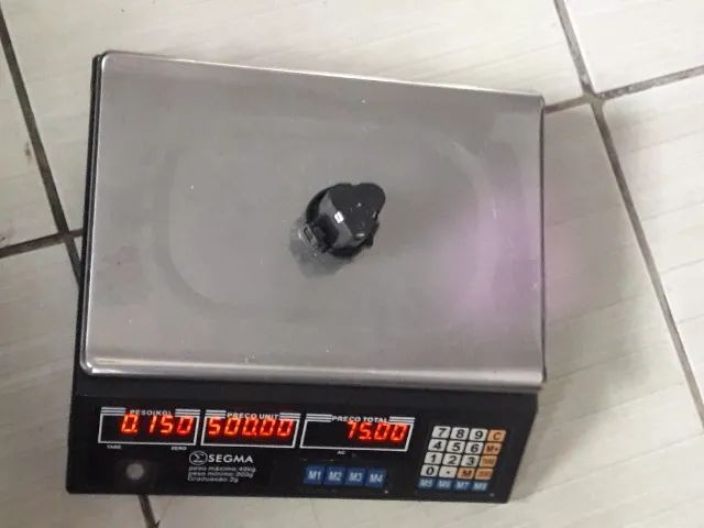 balança eletrônica 40kg 2 em 2 gramas 