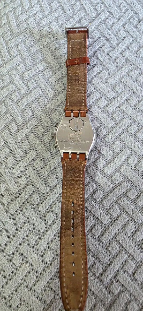Relogio Swatch Irony Chrono Dark Phoenix YCS429 - Foto 3
