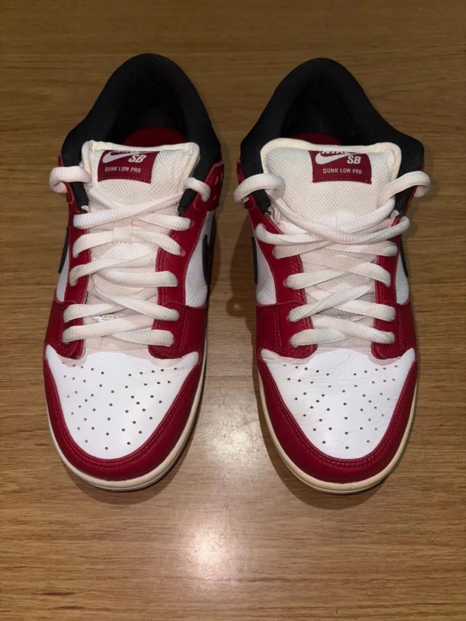 Nike Dunk Low Chicago Vermelho  - Foto 4