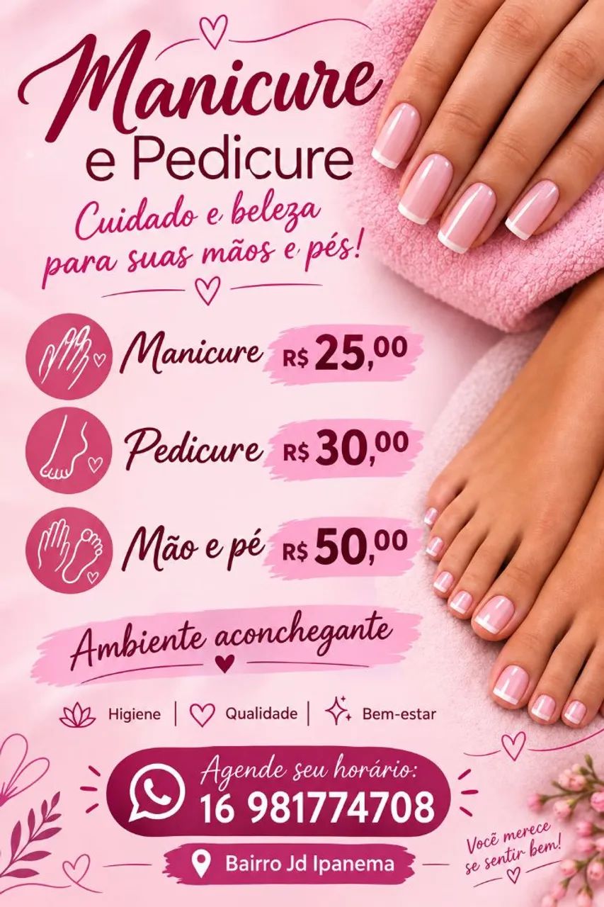 Manicure e pedicure 