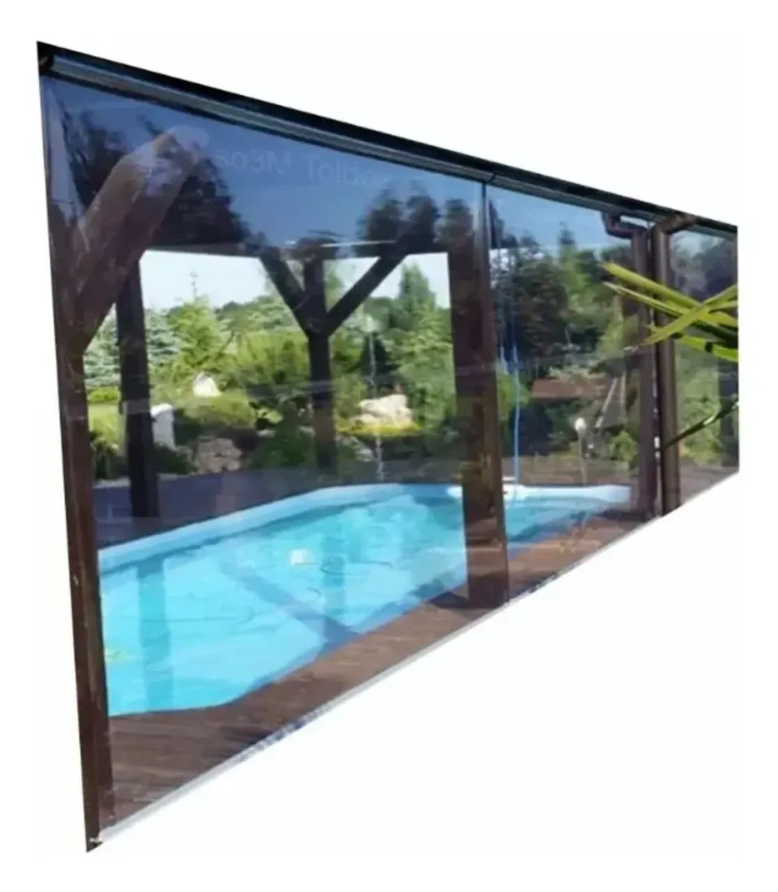 Toldo Retrátil, com braço.