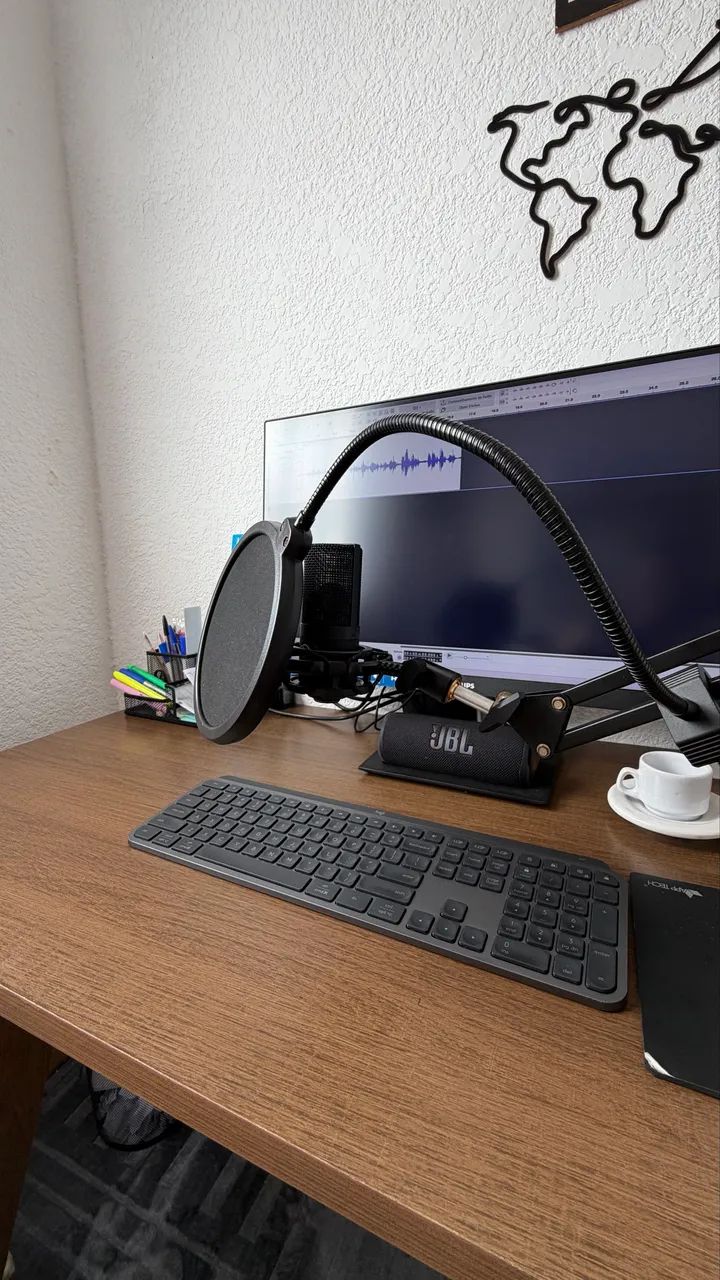 Microfone USB Condensador Fifine - Foto 4