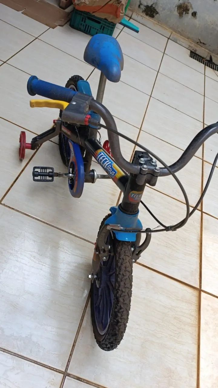 Bicicleta Infantil Tech Boy - Nathor - Semi Nova! - Foto 2