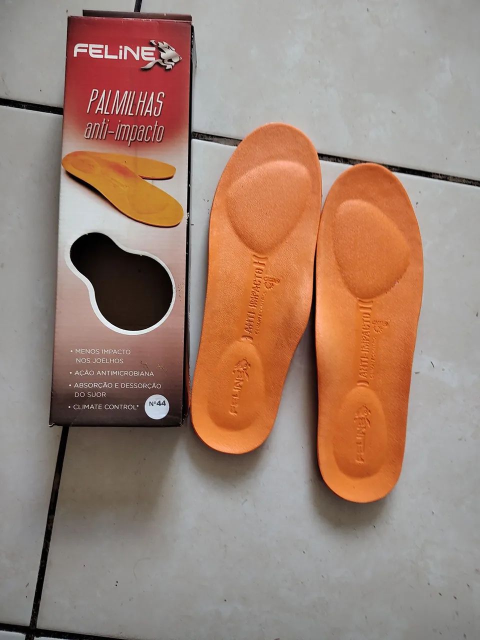 Palmilhas anti impacto novas barato - Foto 2