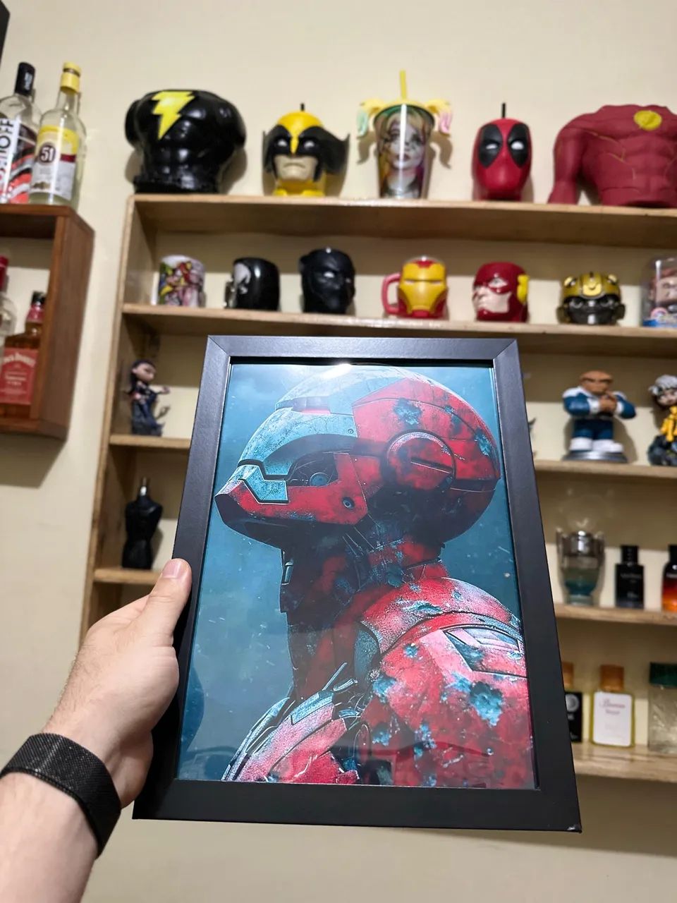 Quadro Homem de Ferro  - Foto 3