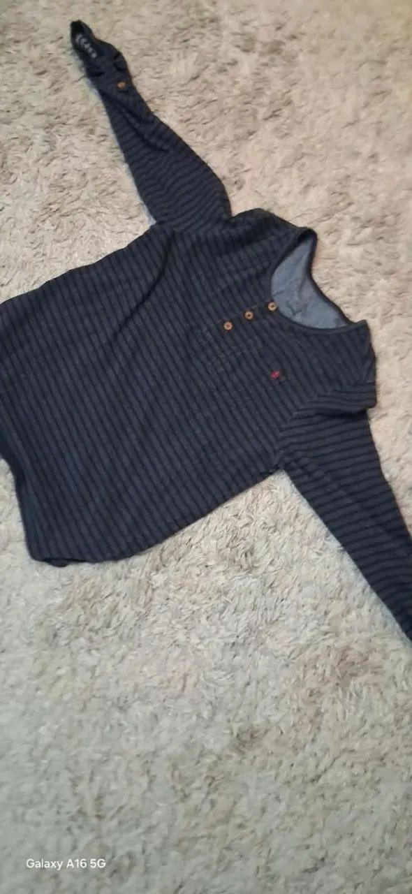 Blusa de manga Comprida Estllosa Infantil nova 
