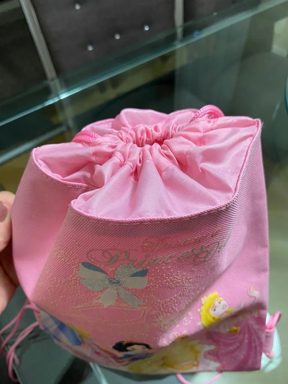 Bolsa Saco Mochila Princesas Disney - Foto 4