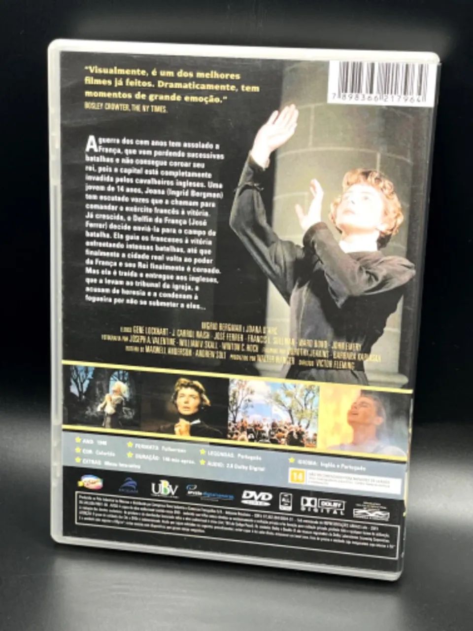 DVD JOANA D'ARC (INGRID BERGMAN) ORIGINAL - Foto 2