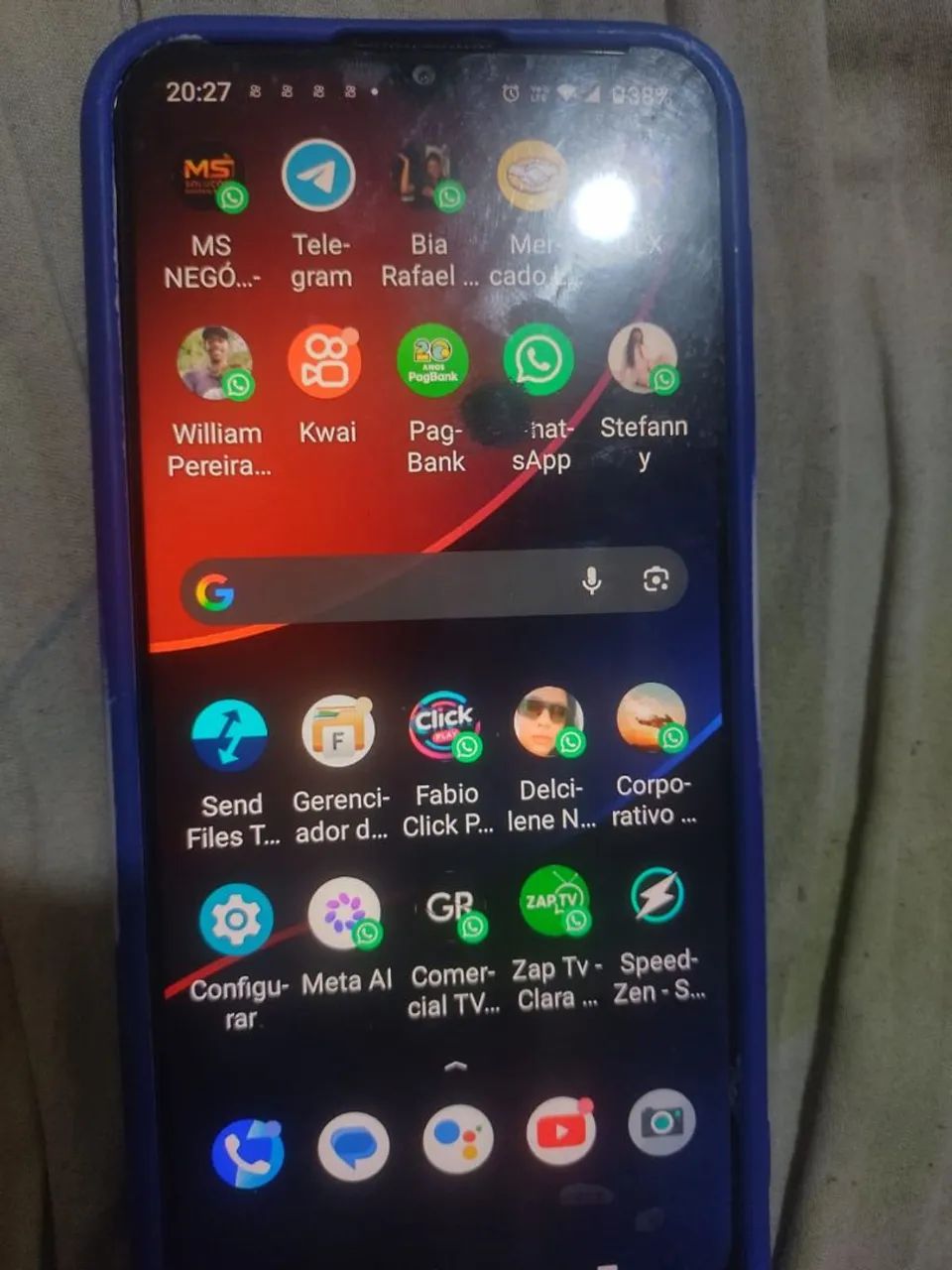 Celular moto oni fusion sem áudio porém comprei as plaquinhas de microfone e carregamento  - Foto 3